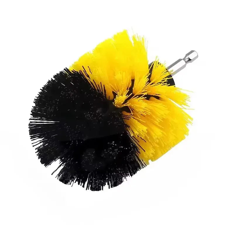 Electric Scrubber Brush Drill Set Brush Kit Power Drills Scrubber Brush For Carpet Glass Car Tires Nylon Brushes 2/3.5/4''