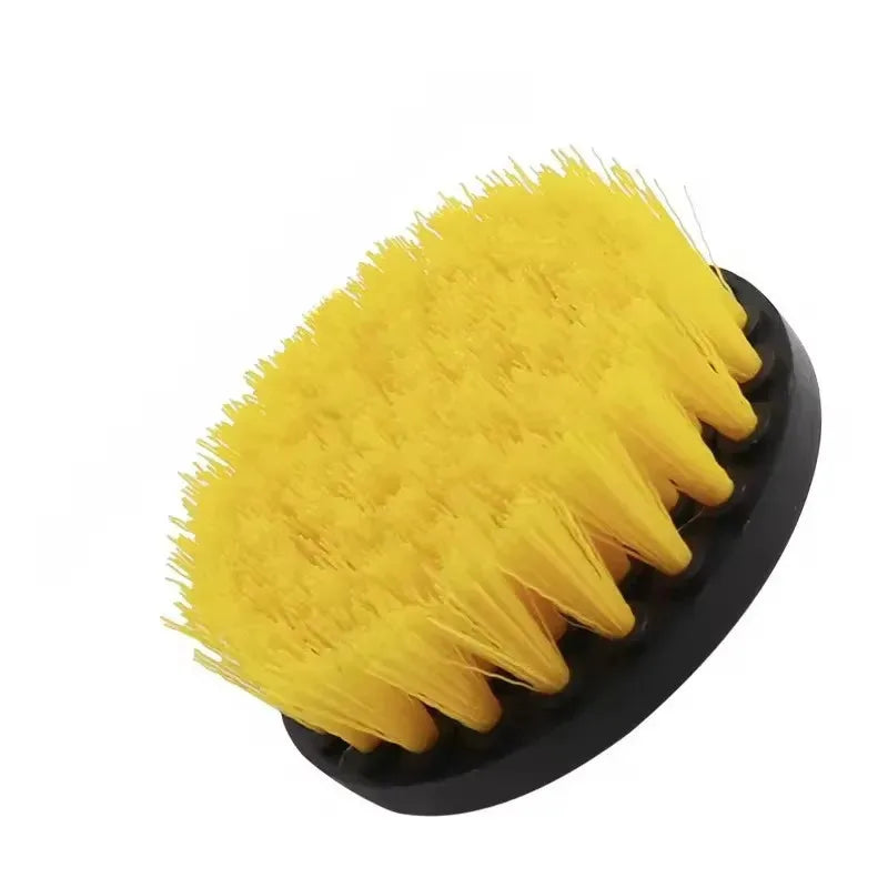 Electric Scrubber Brush Drill Set Brush Kit Power Drills Scrubber Brush For Carpet Glass Car Tires Nylon Brushes 2/3.5/4''