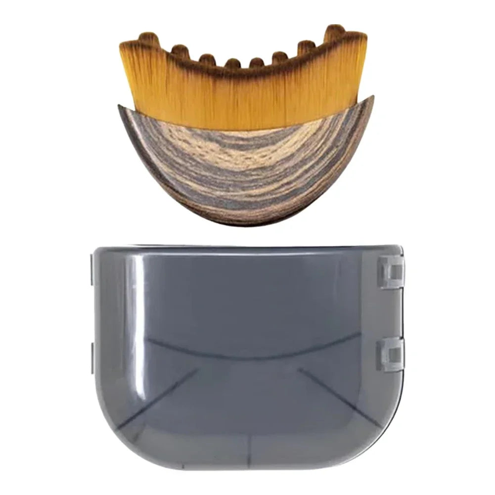 Lymphatic Contour Face Brush — Chin & Jawline Sculpting Drainage Massager