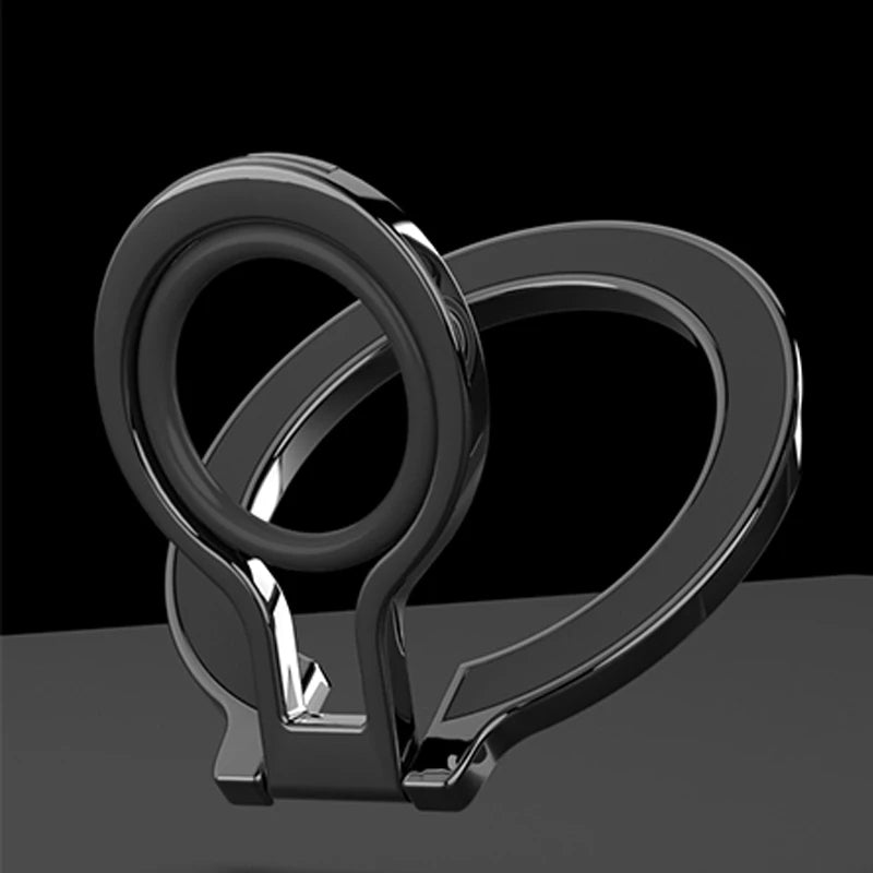 360 ° Rotation Finger Ring Magnetic Phone Holder for Magsafe Folding Portable Strong Magnet Stand for iPhone 17 16 Pro Samsung